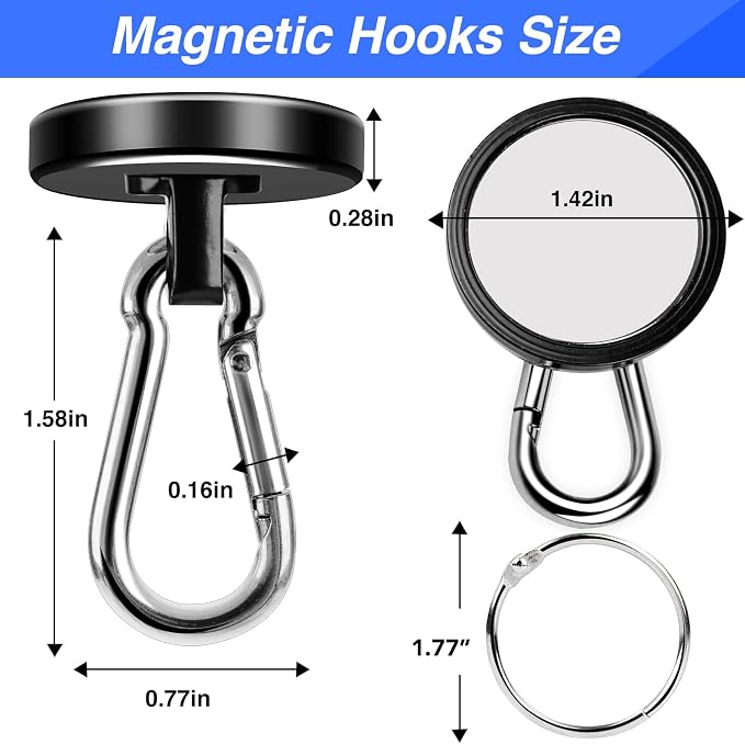 LOVIMAG Magnetic Hooks Carabiner - Image 2