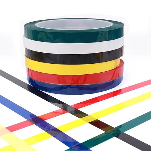 6pcs Lightning Whiteboard Pinstripe Tape Line, 108 Feet Long per Roll, Dry - Image 5
