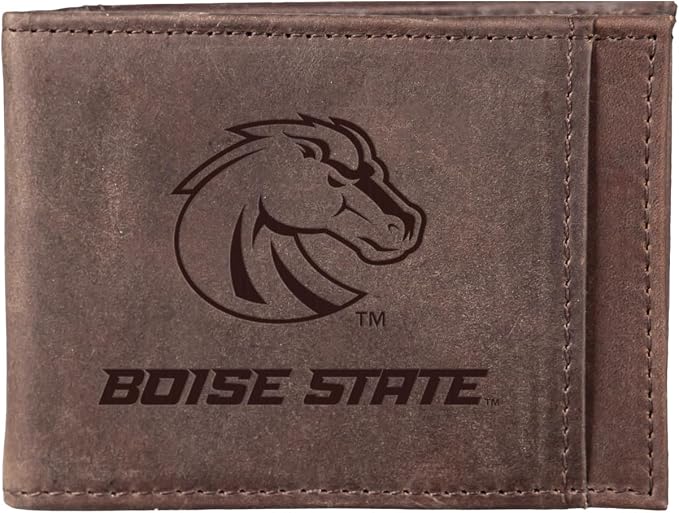 Team Sports America NCAA Boise State University Front Pocket Slim Wallet by TeamSportsAmerica