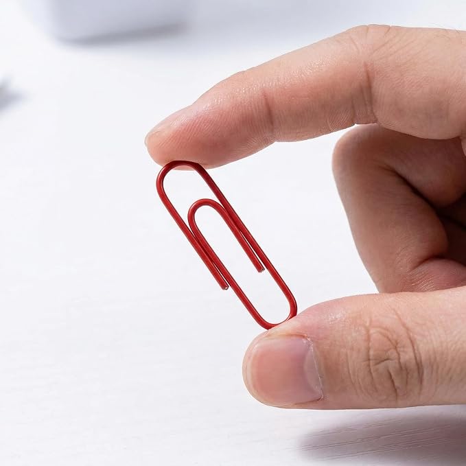 Colored Jumbo Paper Clips, 2 Inch, Rust Proof, Storage Box Included, - Image 5