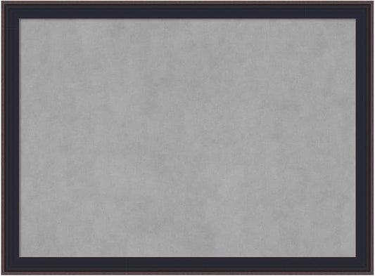 Amanti Art Black Framed Magnetic Board 23x31 Medium Vision Board by AmantiArt