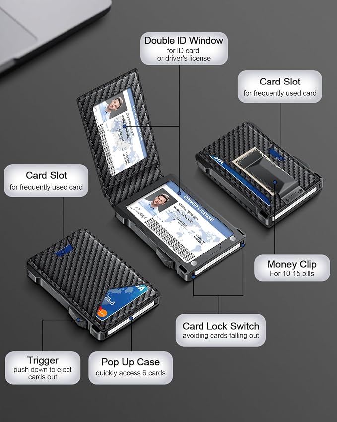 Wallet for Men RFID Wallet - Image 6
