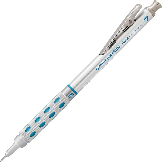 Pentel Graph Gear 1000 Mechanical Drafting Pencil 0.7mm Blue by PentelofAmerica