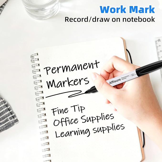 Permanent markers, 60 packs permanent markers bulk, quick drying in one second - Image 16