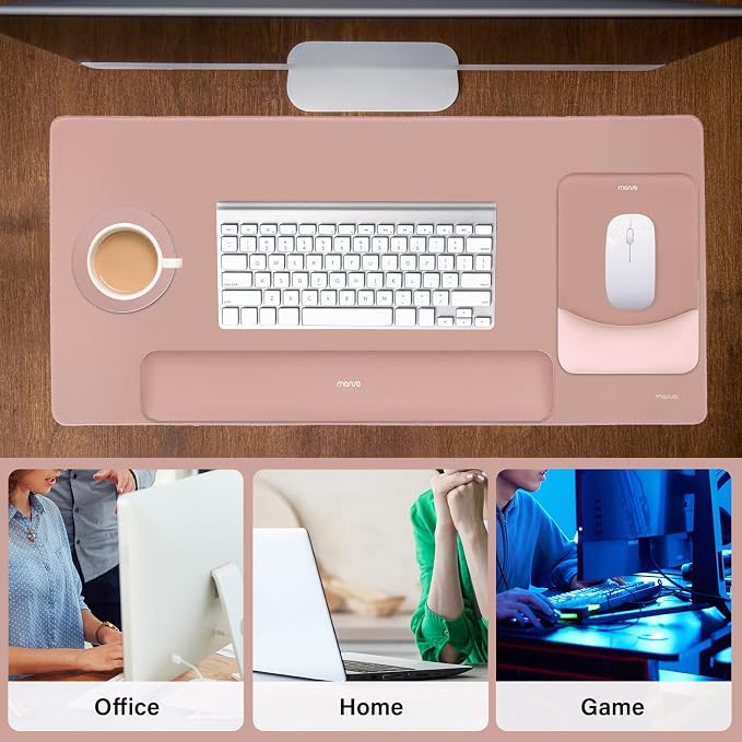 MOSISO Keyboard Mouse Pad Set, Large Gaming Mouse Pad&Rectangular Keyboard - Image 7
