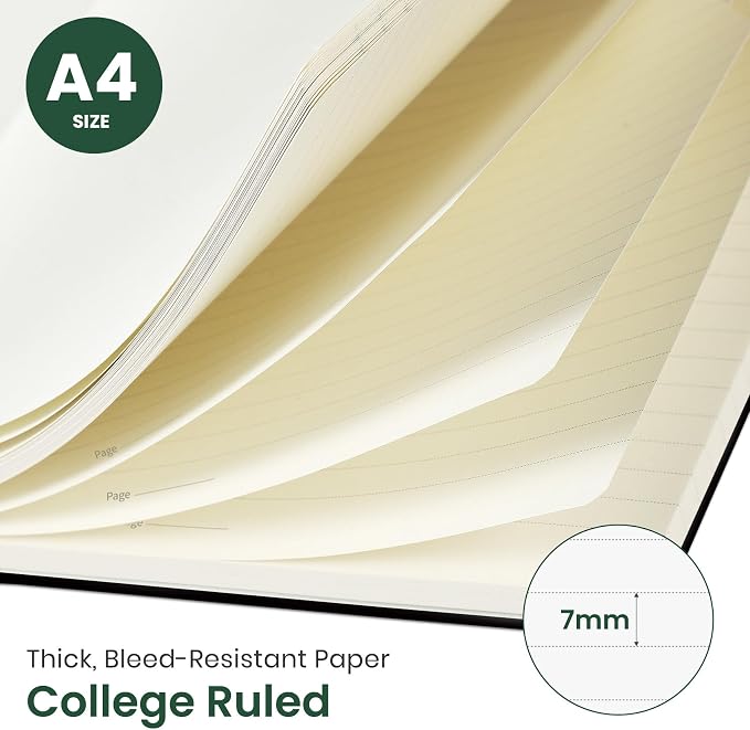 Taja Large Spiral Lined Journal - Image 2