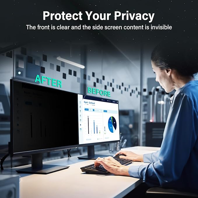 23.8 Inch Computer Privacy Screen - Image 3