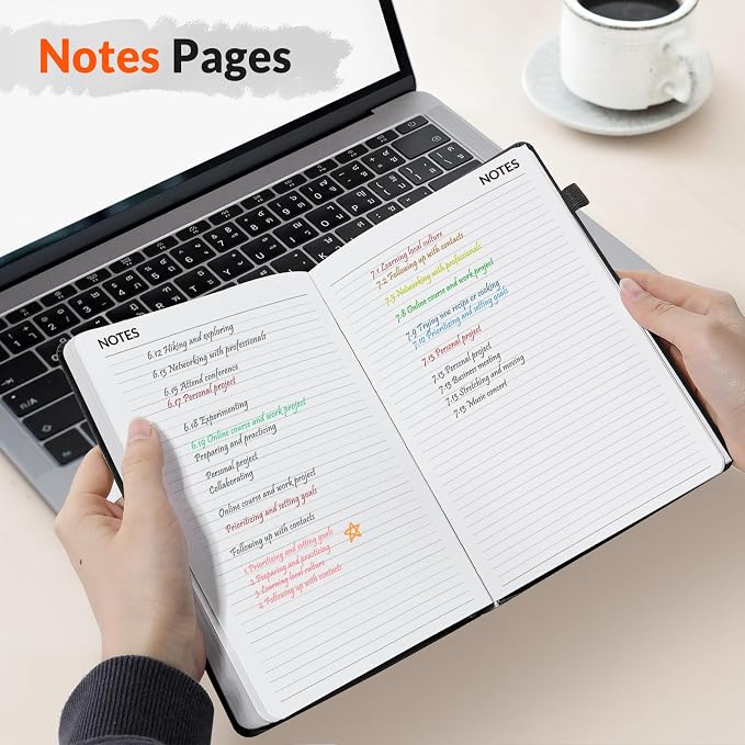 SUNEE 2026-2027 Weekly & Monthly Hardcover Planner 5.5" x 8.3" - Image 6
