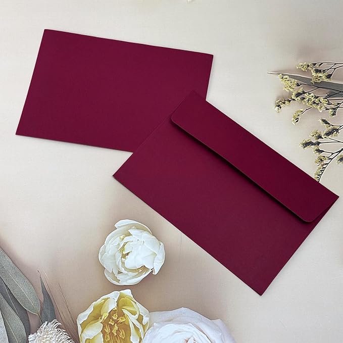 4x6 Envelopes For Invitation, A4 Envelope white, 50 pack 4x6 card Envelopes - Image 4