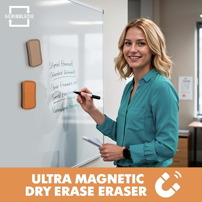 SCRIBBLEDO Boho Magnetic Dry Erase Eraser - Image 5