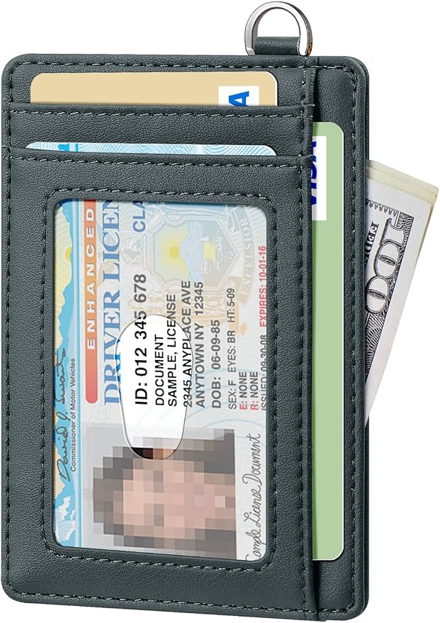 FurArt Slim Minimalist Wallet RFID Credit Card Holder - Image 2