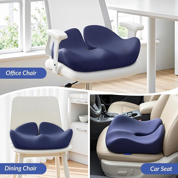 ZIKEE Pioneering Seat Cushion for Pressure Relief, Ergonomic Office Chair - Image 8