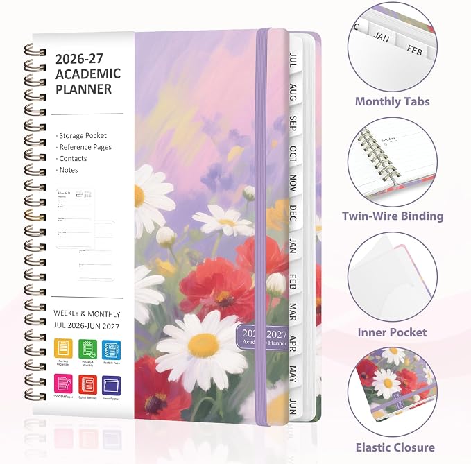 Planner 2026-2027, Weekly and Monthly Academic Planner, July 2026 - Image 4