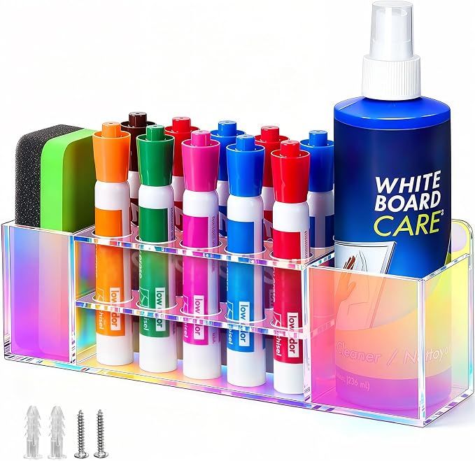 Magnetic Dry Erase Marker Holder by Banafich