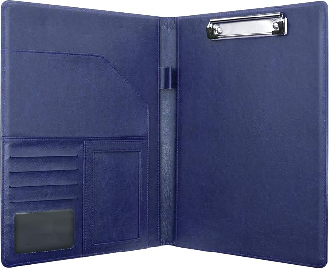 Padfolio Clipboard Folder Portfolio, Faux Leather Storage Clipboard - Image 4