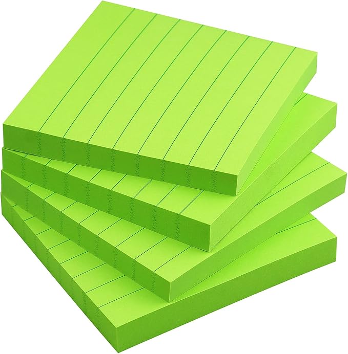 Lined Sticky Notes 3x3 Sticky Notes by EasternWolf