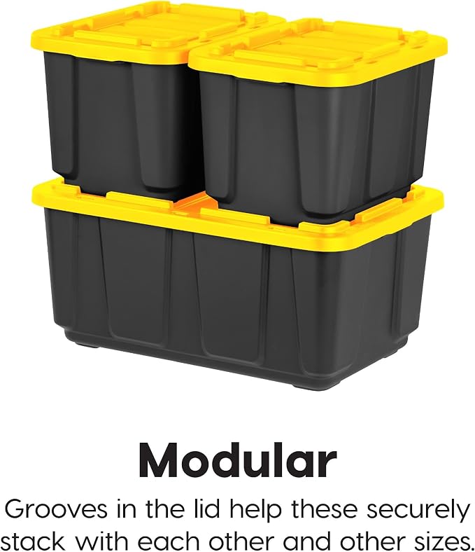 IRIS USA 2-Pack 27 Gallon Storage Bins - Image 5