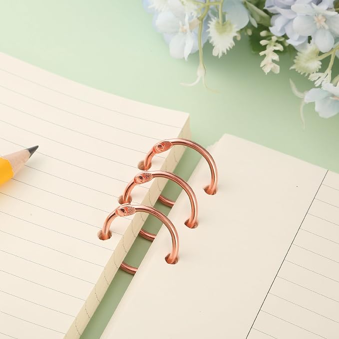 Mr. Pen- Loose Leaf Binder Ring, 1 Inch, 40 Pack | Metal Loose Leaf Binder Book - Image 5