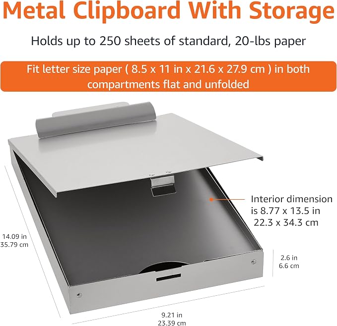 Amazon Basics Metal Clipboard - Image 5