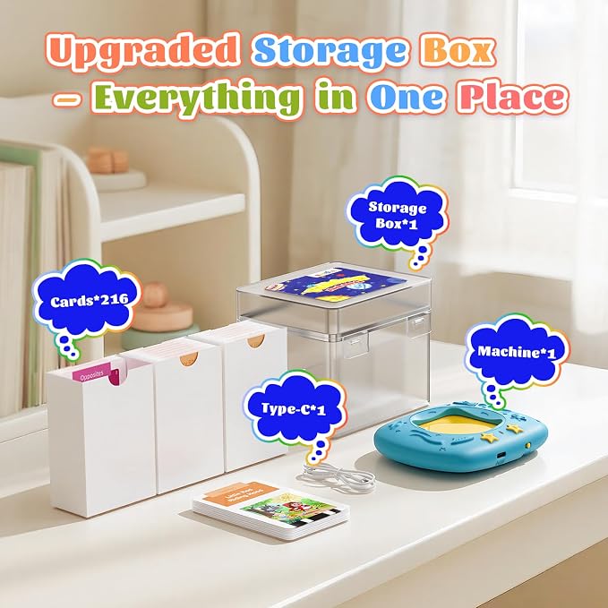 HOMESTEC Toddler Talking Flash Cards - Image 7