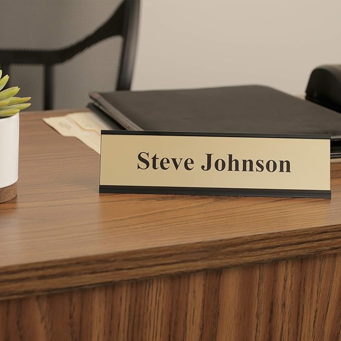 ExcelMark 2"x 8"Aluminum Name Plate Holder - Image 4