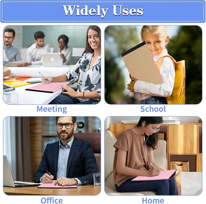 WINKIO Colored Legal Pads, 3 Pack Writing Pads 8.5 x 11 inch, Micro Perforated - Image 7