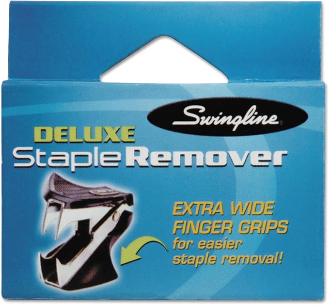 Swingline 38101 Deluxe Staple Remover, Steel Jaw, Extra-Wide Holding Tabs - Image 4