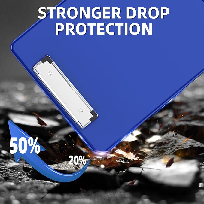 Clipboard with Storage, Plastic Storage Nursing Slim Clipboard with Low Profile - Image 8