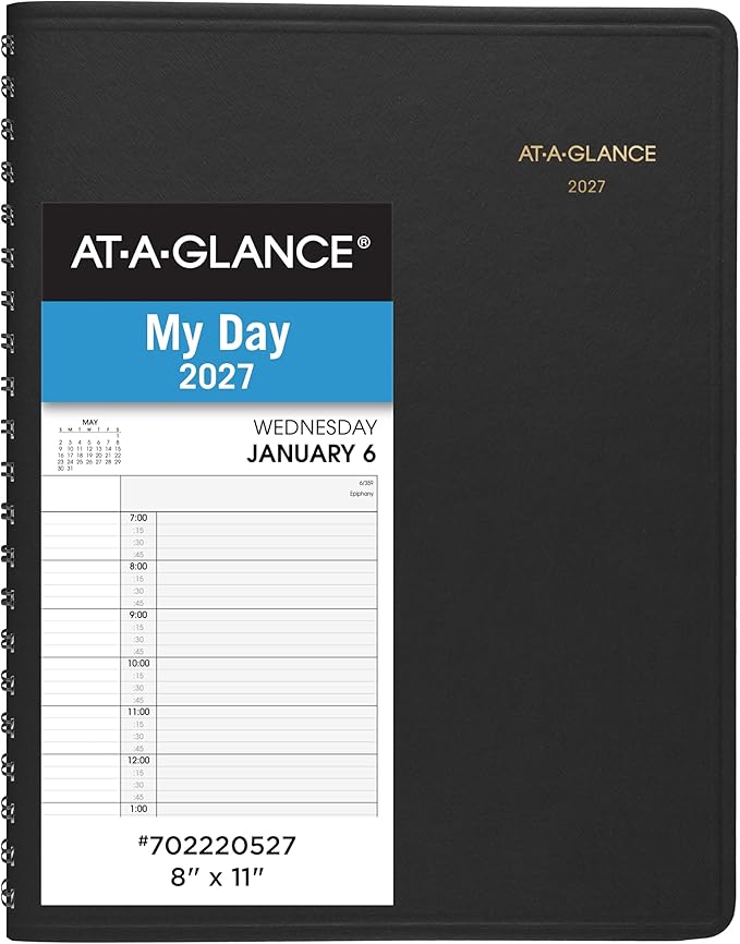 AT-A-GLANCE 2027 Appointment Book Planner, Daily Group Planner, Two Person by AT-A-GLANCE