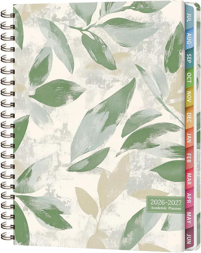 Planner 2026-2027, Weekly and Monthly Academic Planner, July 2026 by VALOME