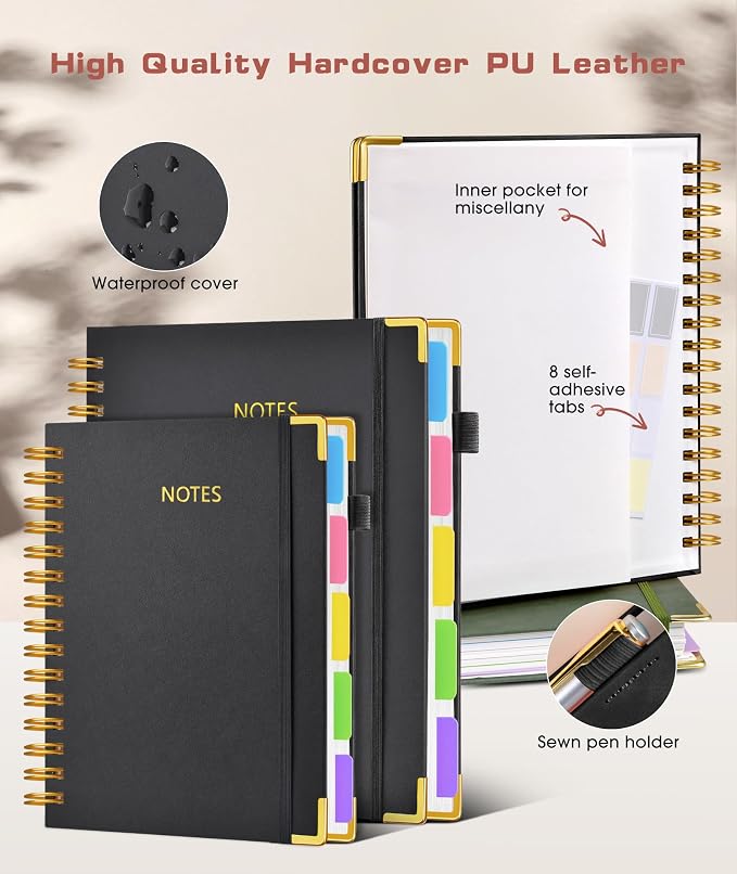 Hardcover Spiral Notebook journal - Image 2