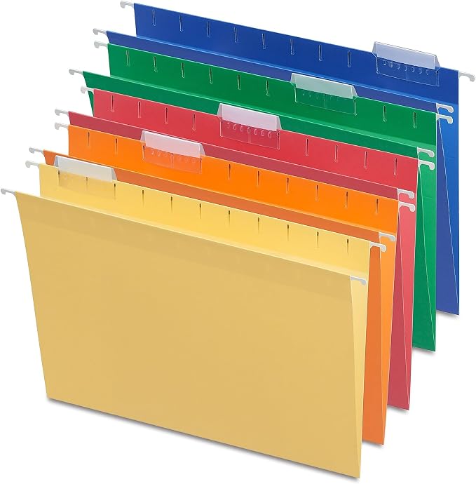 Staples Hanging File Folders, Letter Size, Reinforced by Staples