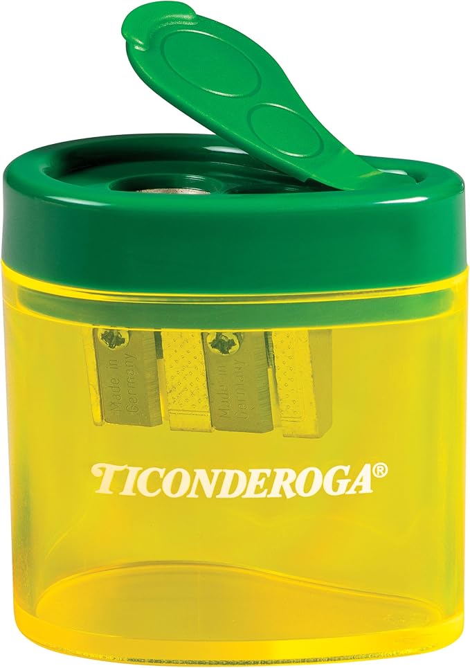Ticonderoga Two-Hole Manual Pencil Sharpener - Image 2