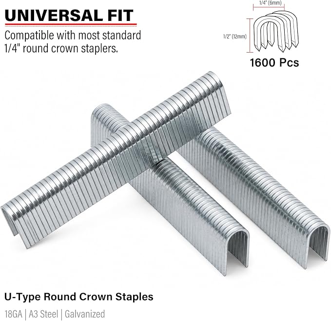HAUTMEC 9600 Pcs Heavy Duty Staples Refill - Image 4