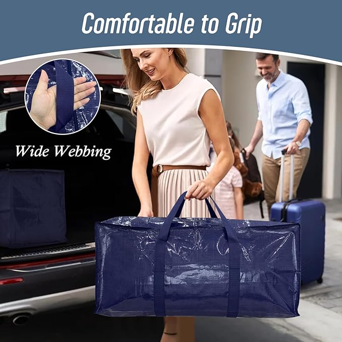6 Pack Extra Heavy Duty Large Moving Bags - Image 6