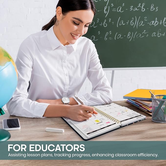 Academic Planner 2026-2027, Weekly and Monthly Calendar Book, July 2026 – June - Image 6