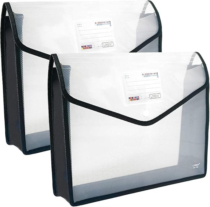 YoeeJob Plastic File Folders Legal Size Expandable Document Folder by YoeeJob