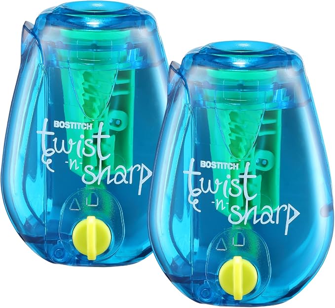 Bostitch Office Twist-n-Sharp Pencil Sharpener, by BostitchOfficeProducts