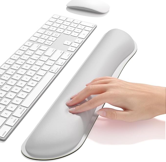Dapesuom Enlarge Keyboard Wrist Rest, Cute Memory Foam Keyboard Wrist Cushion - Image 5