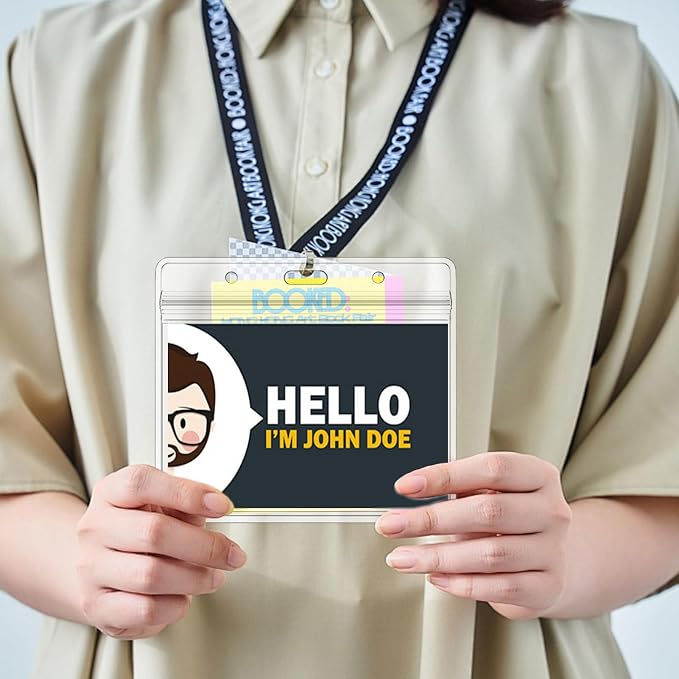 120 Pcs Name ID Badge Holder Series - Image 6