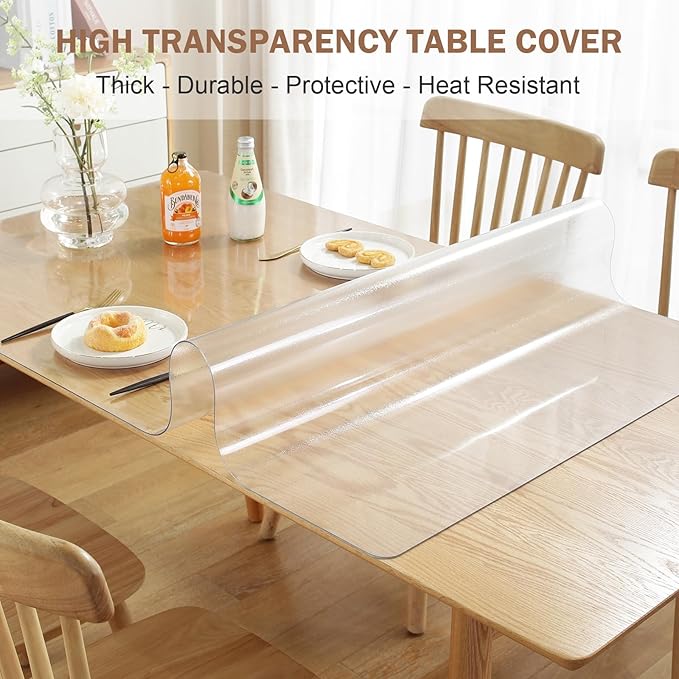 LovePads Frosted Desk Mat 16 x 60 Inch, 1.5mm Thick Frosted Table Protector - Image 2