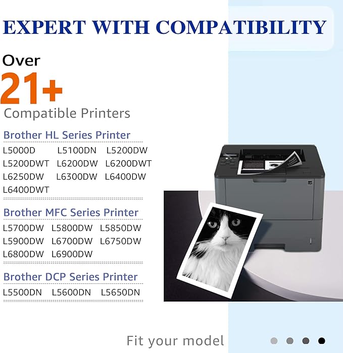 DR820 Drum Unit Compatible with Brother Printers – Seamless Integration, Yields Up to 30,000 Pages – Fits HL-L6200DW, HL-L5200DW, HL-L5100DN, MFC-L5900DW, MFC-L5700DW, MFC-L5800DW (Black, 1-Pack)-DeskLoop Office