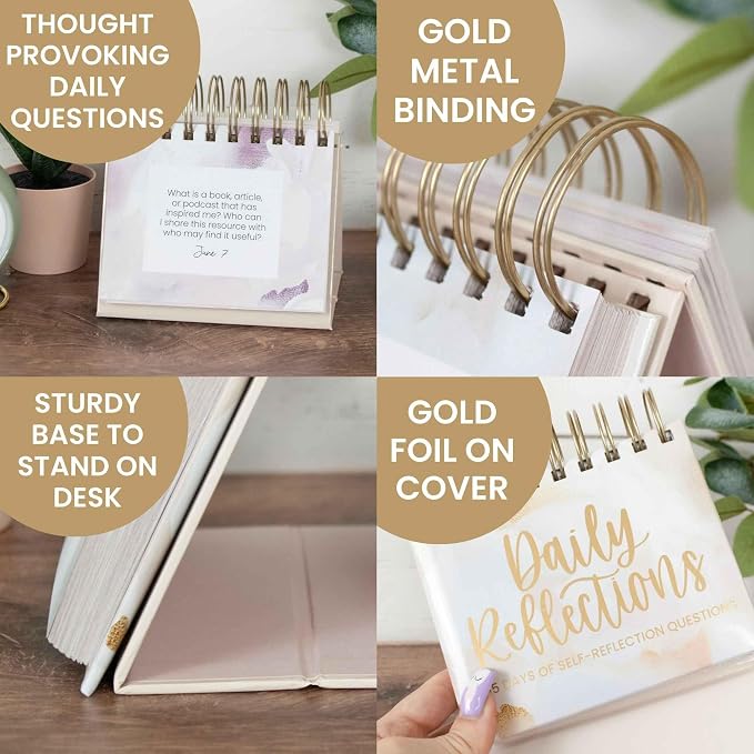 bloom daily planners Undated Perpetual Desk Easel - Image 3