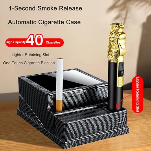 Cigarette Case Automatic Cigarette Box - Image 2
