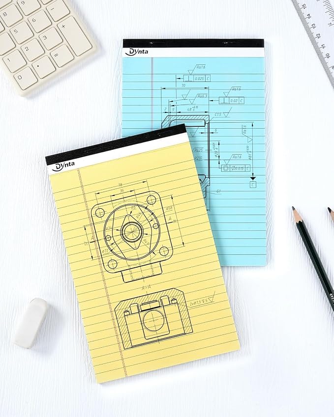 Dynta 24pcs Small Legal Pads 5x8 Note Pads - Image 8