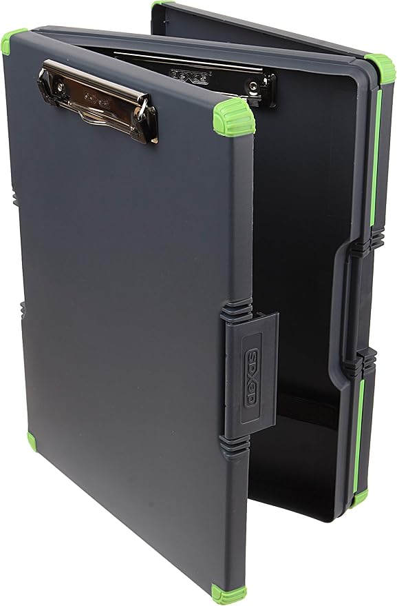 Dexas Duo Clipcase, Double Sided Clipboard Design, Portable Clipboards 13”x10” - Image 4