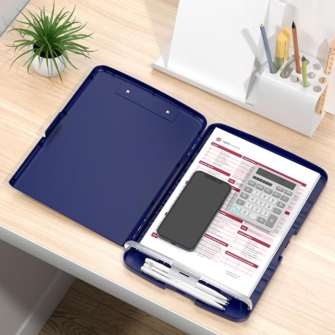 Rimilak Clipboard with Storage, 8.5 x 11'' High Capacity Clip Board, - Image 7