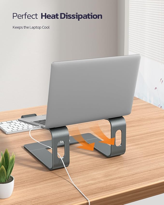 Nulaxy All-Aluminum Laptop Stand - Image 4