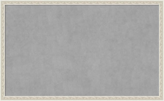 Amanti Art Silver Framed Magnetic Board 26x42 Large Vision Board by AmantiArt