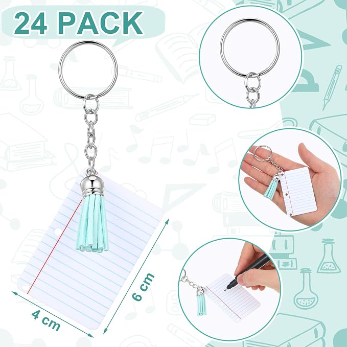 Sureio 30 Pcs Back to School Teacher Appreciation Gift Bulk Mini Notebook - Image 3